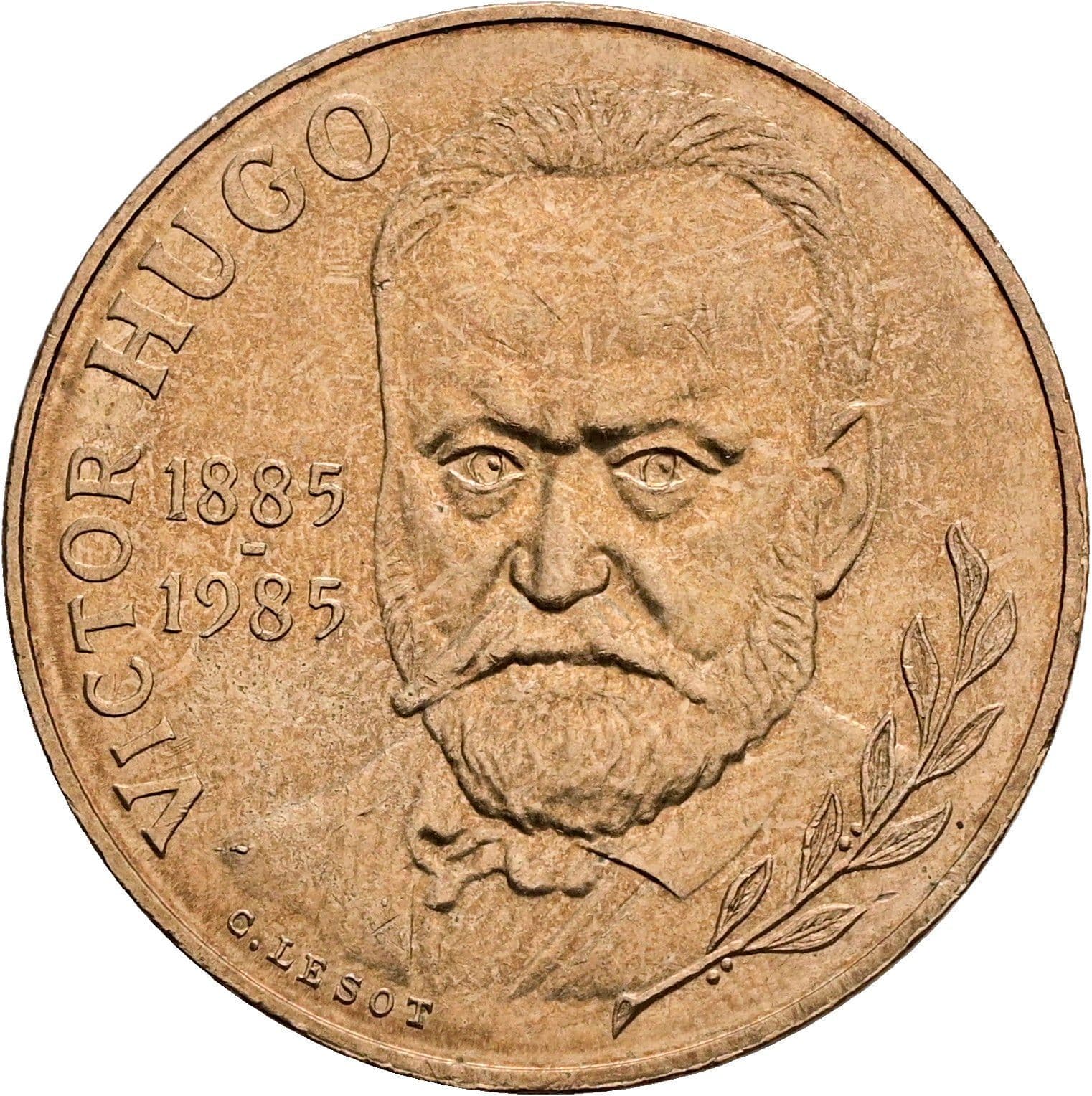 10 Francs 1985 – Vorderseite