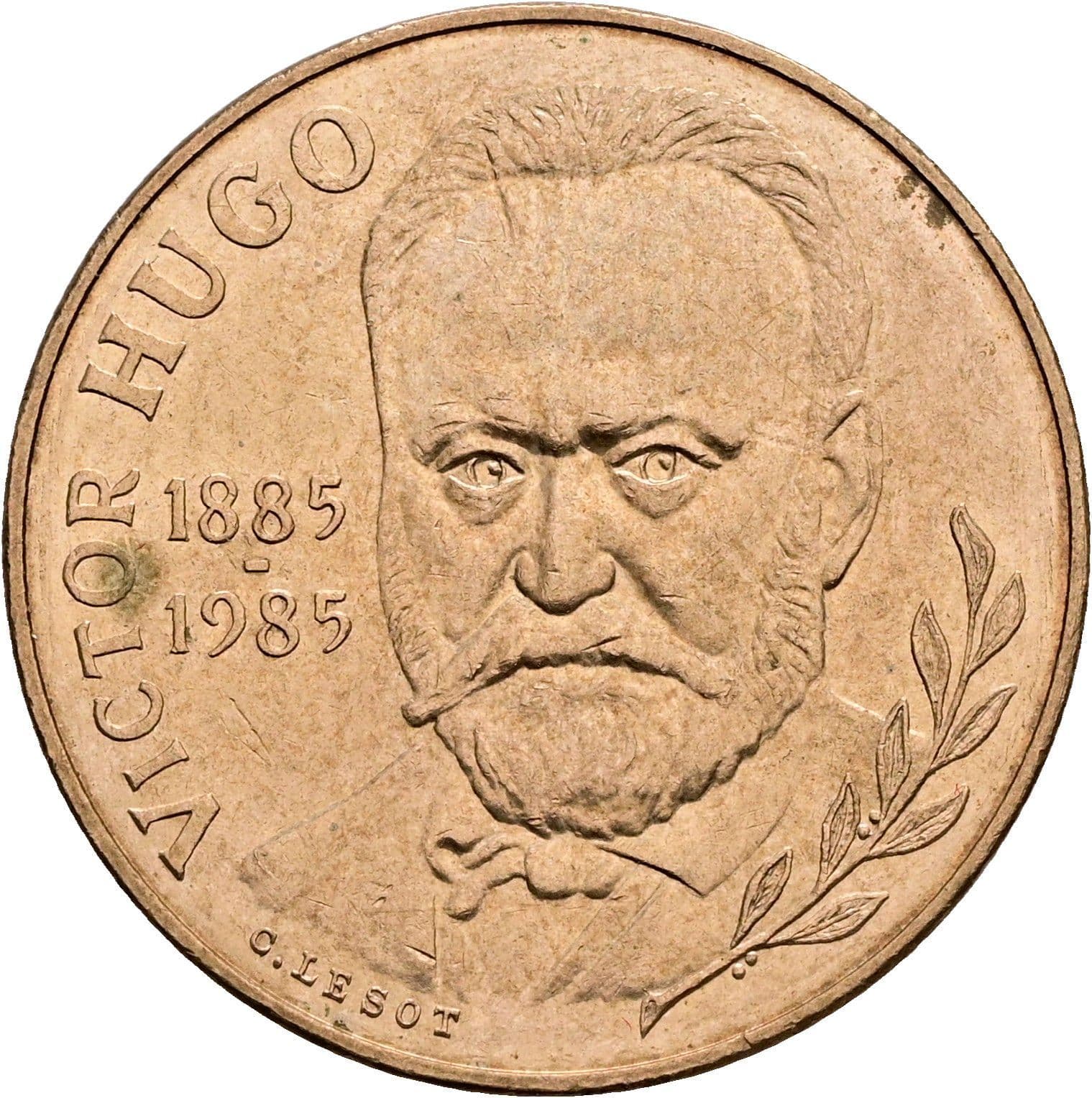 10 Francs 1985 – Vorderseite