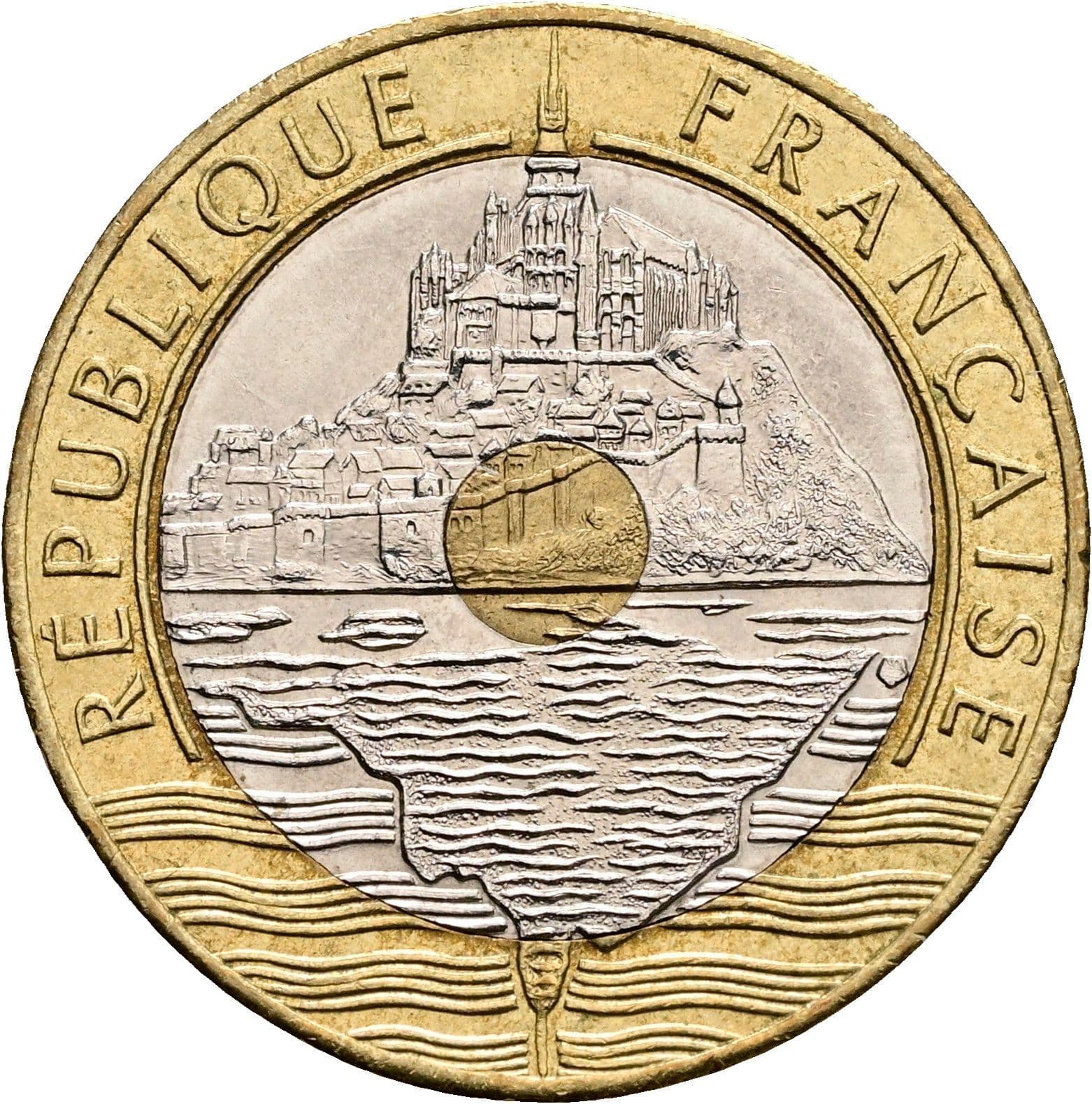 20 Francs 1993 – Rückseite