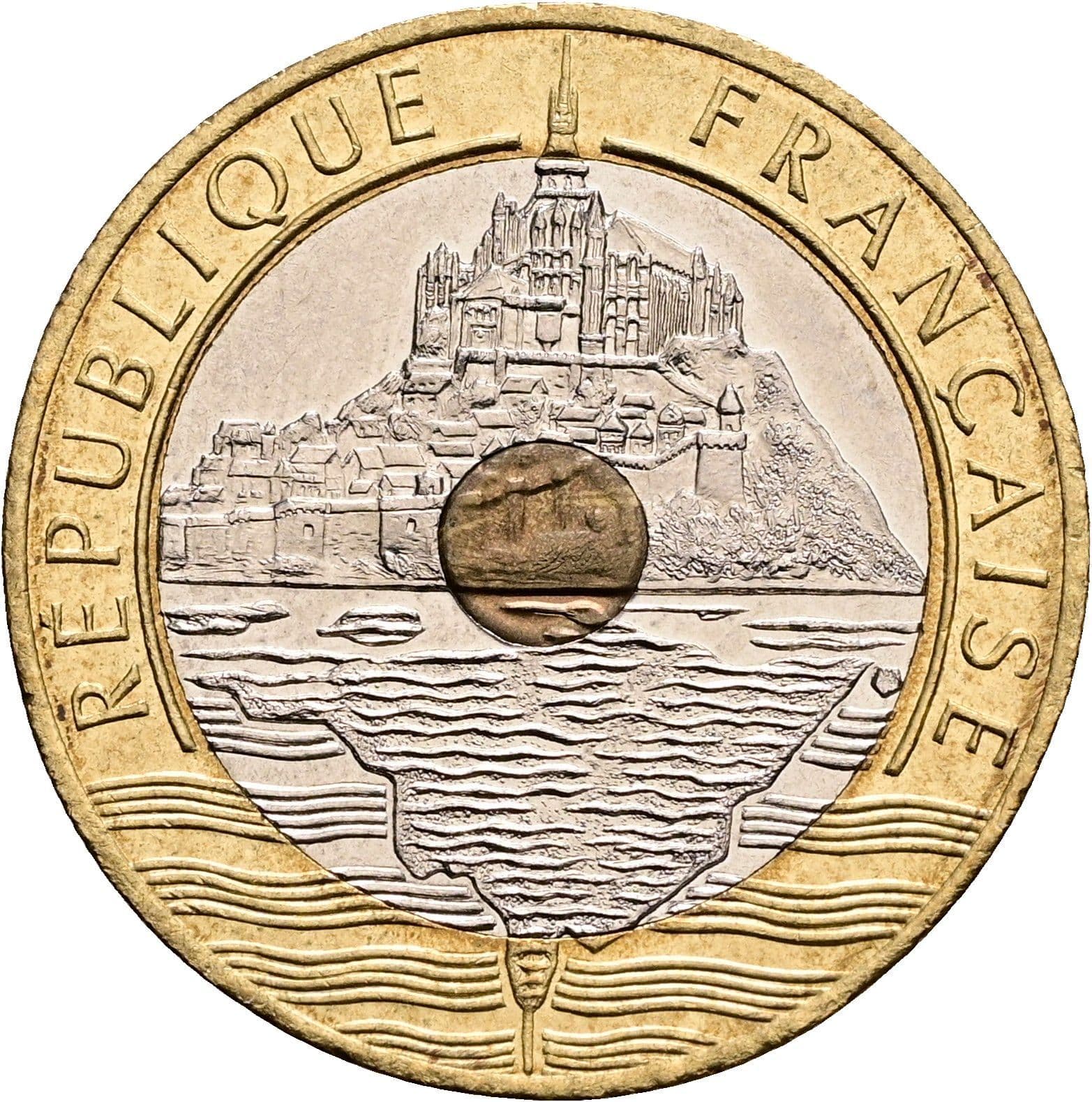 20 Francs 1992 – Rückseite
