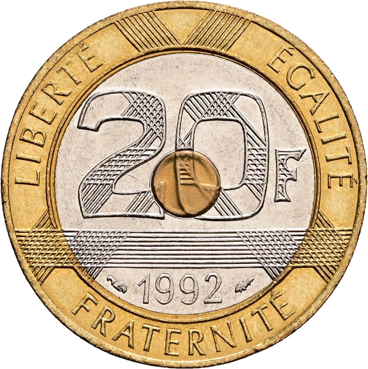 20 Francs 1992 – Vorderseite