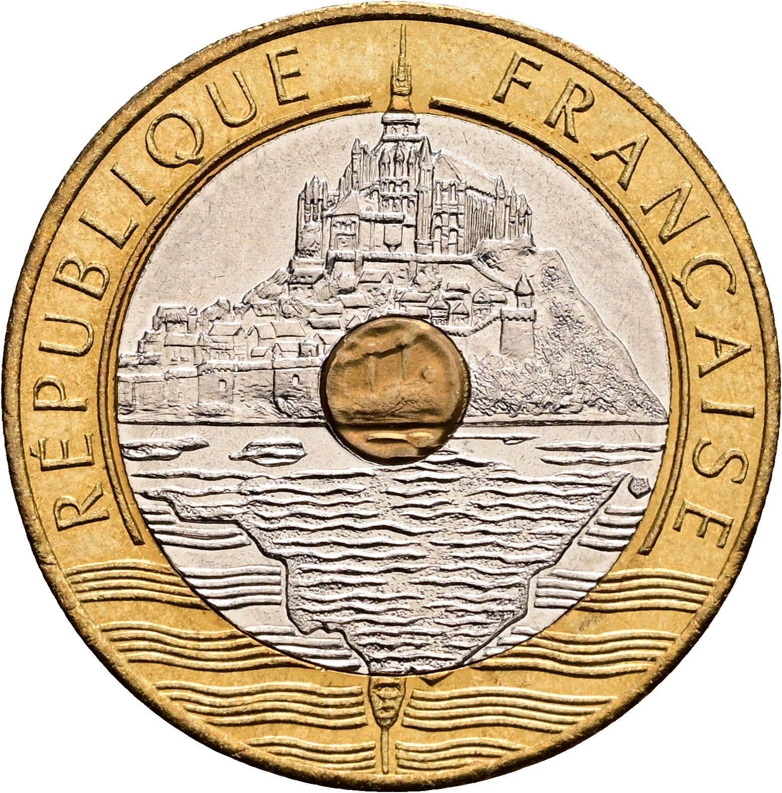 20 Francs 1992 – Rückseite