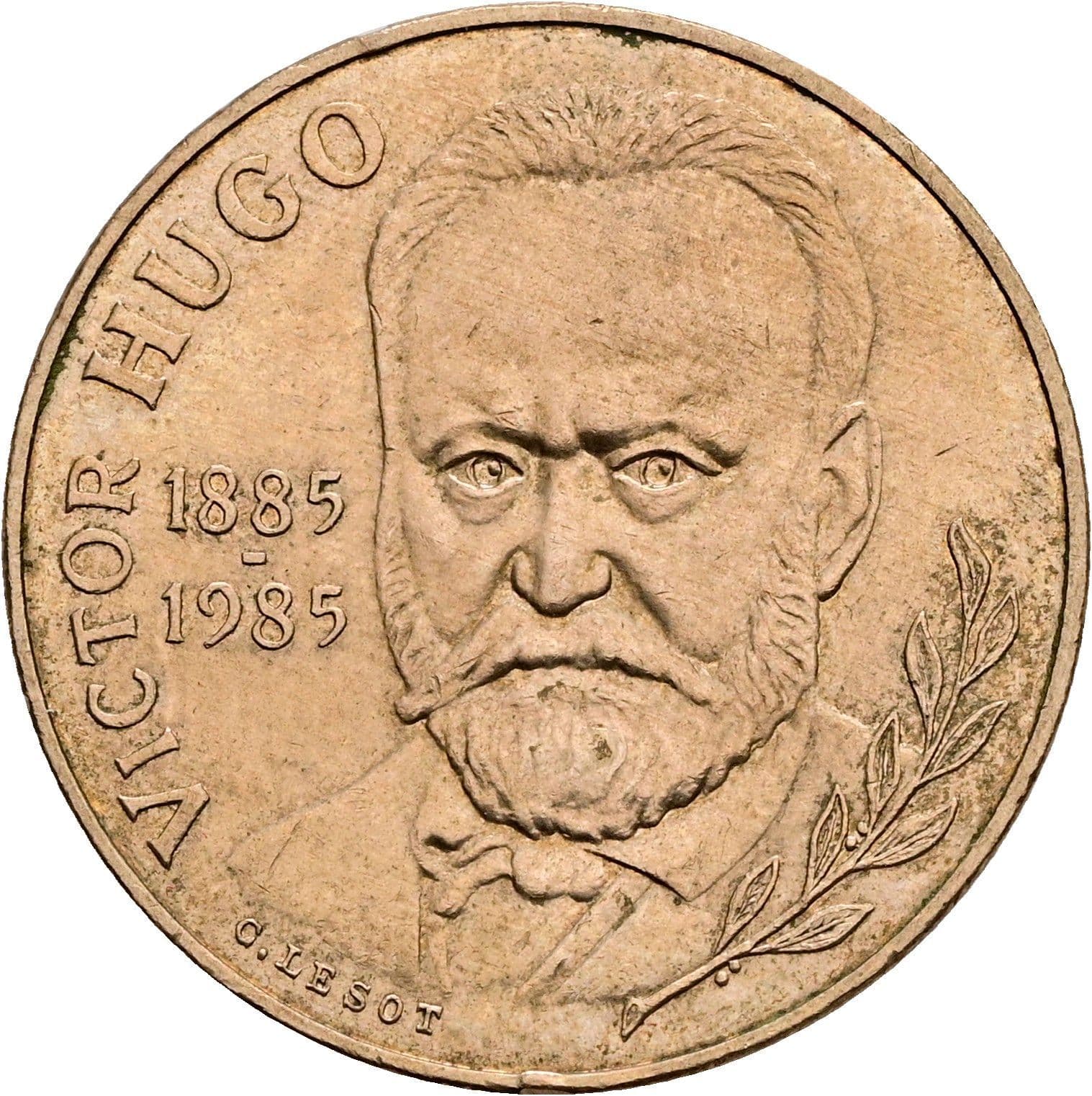 10 Francs 1985 – Vorderseite