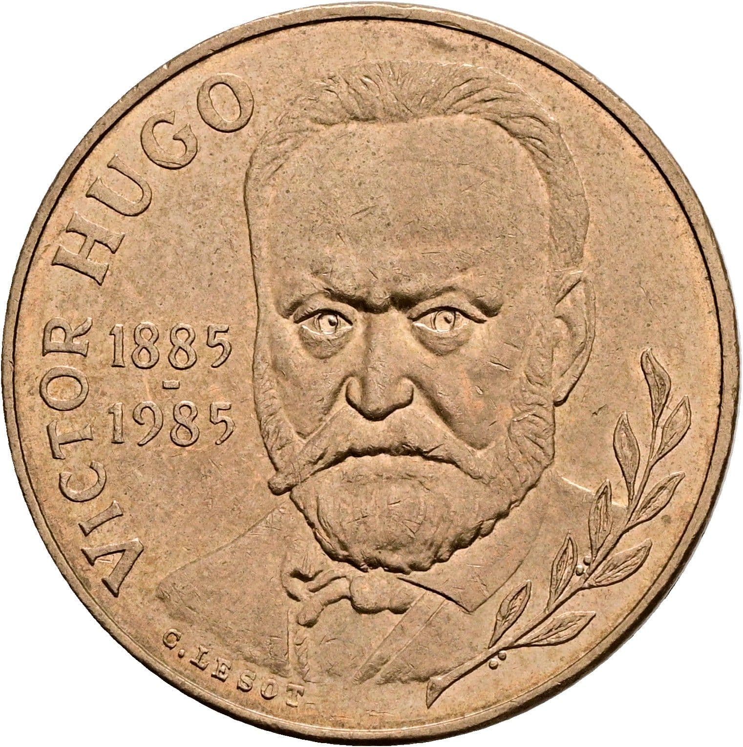 10 Francs 1985 – Vorderseite