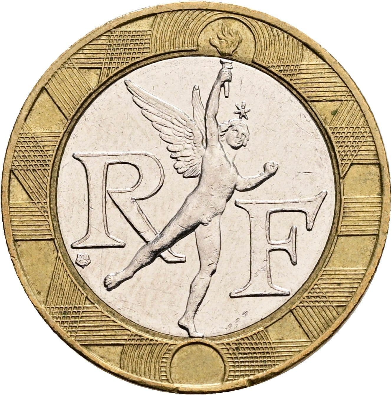 10 Francs 1988 – Rückseite