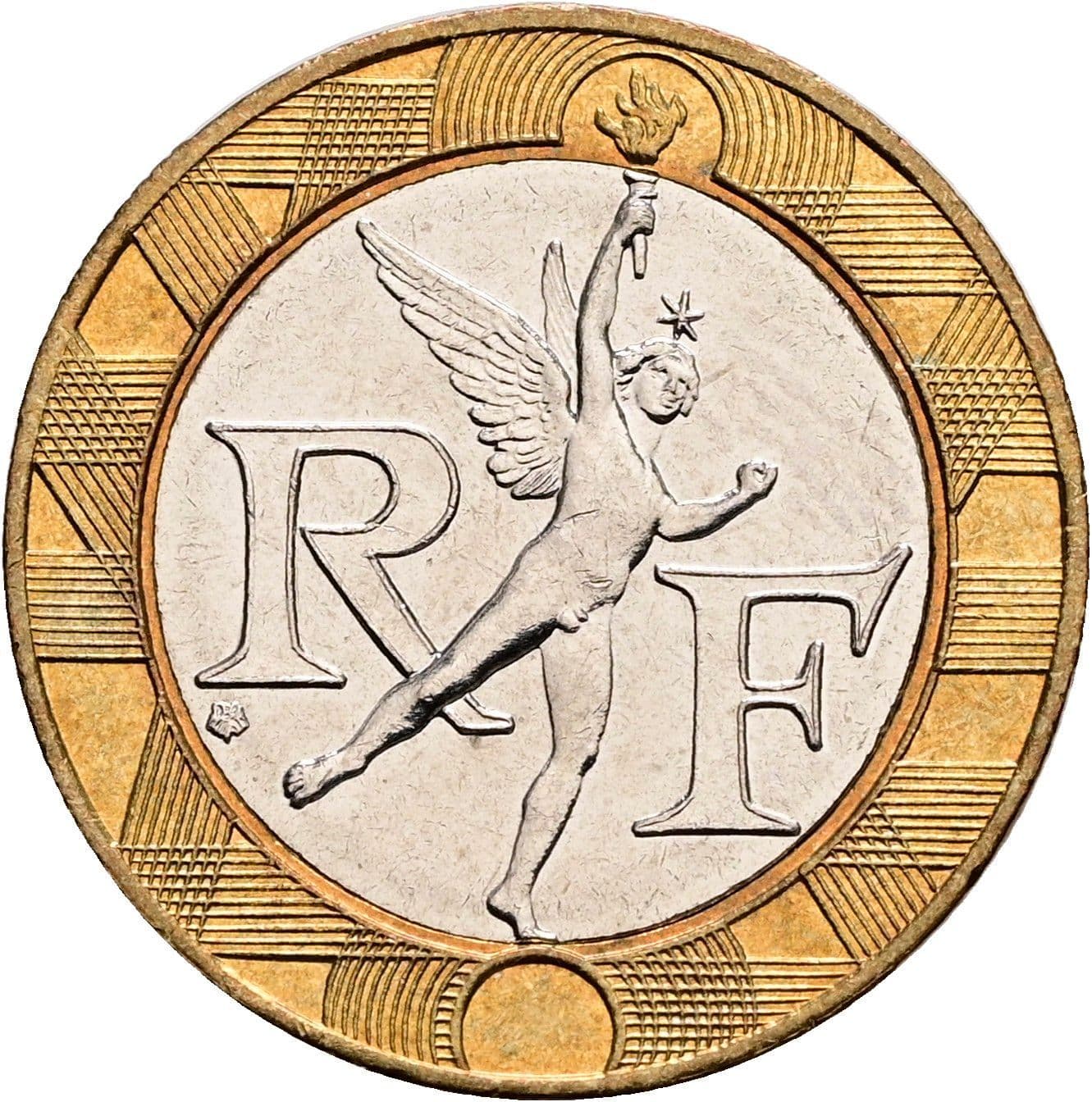 10 Francs 1991 – Rückseite