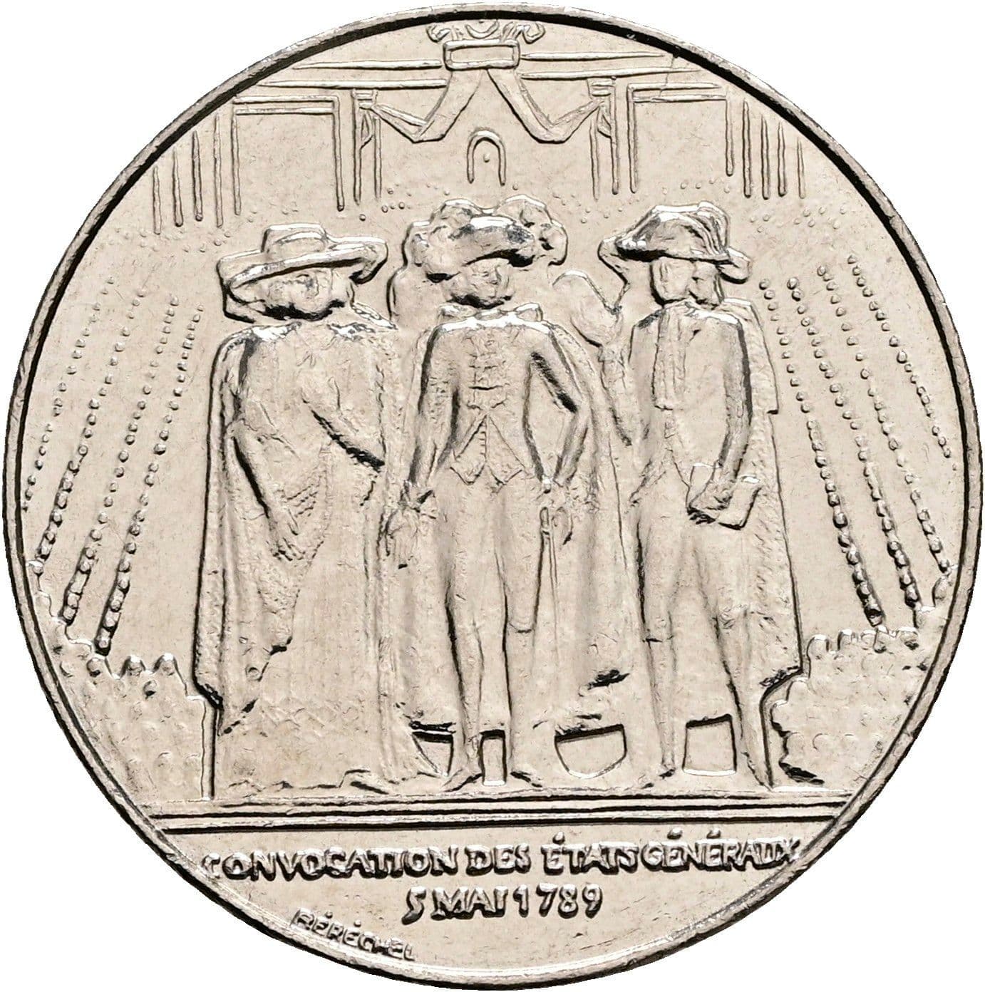 1 Franc 1989 – Rückseite