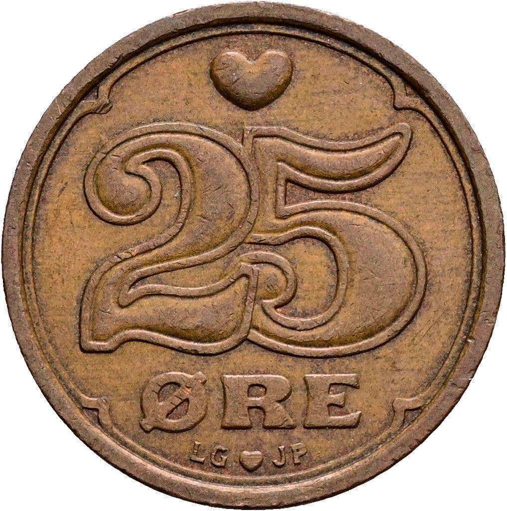 25 Öre 1991 – Vorderseite