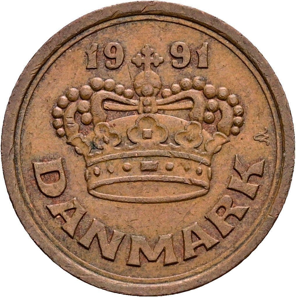 25 Öre 1991 – Rückseite