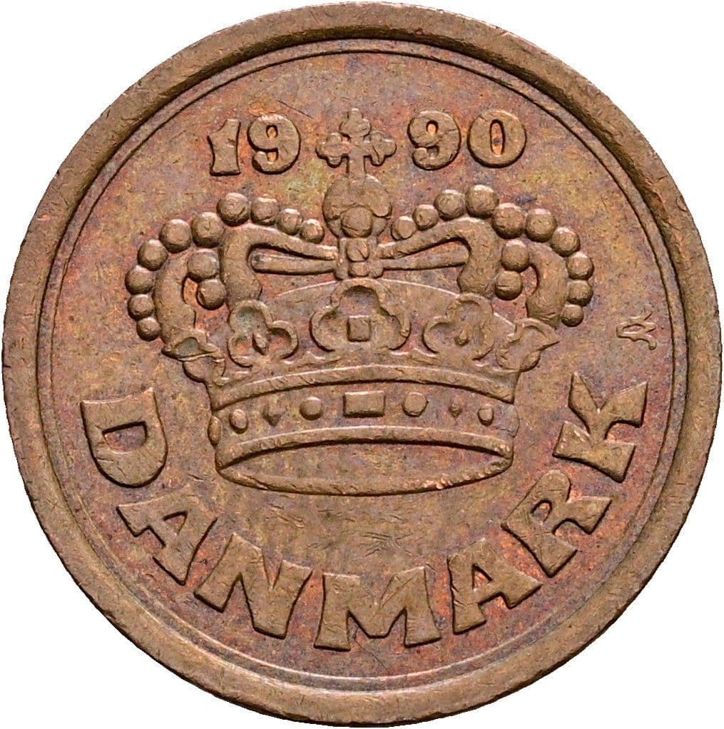 25 Öre 1990 – Rückseite