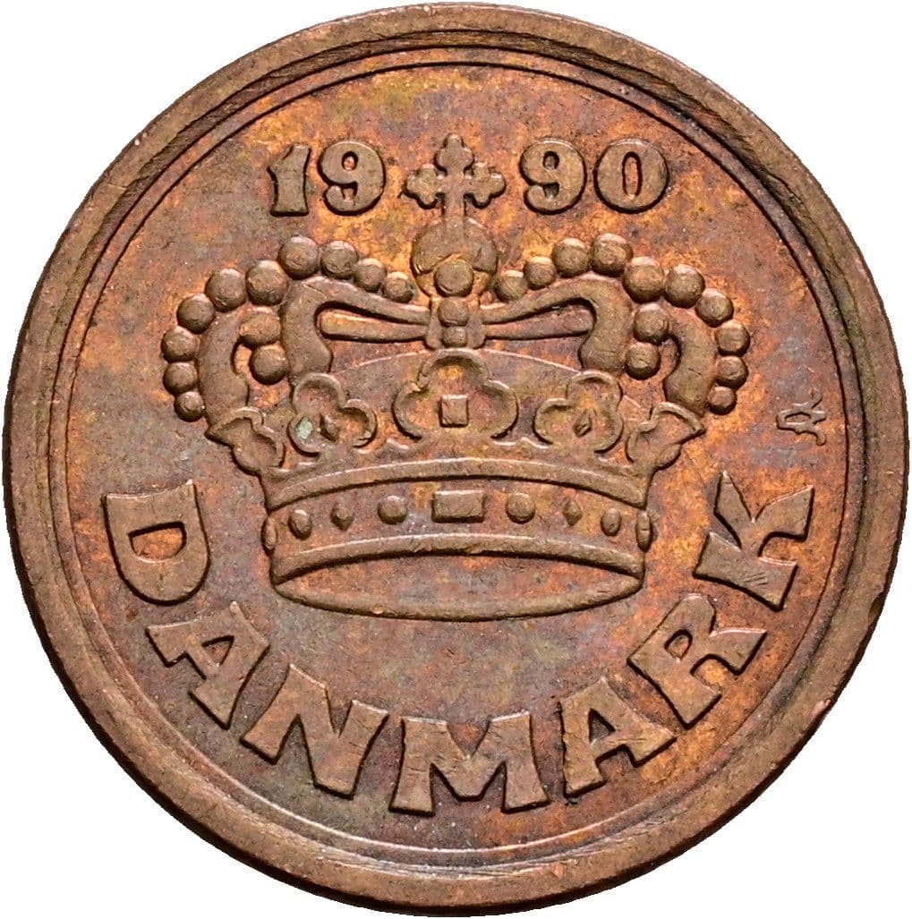 25 Öre 1990 – Rückseite