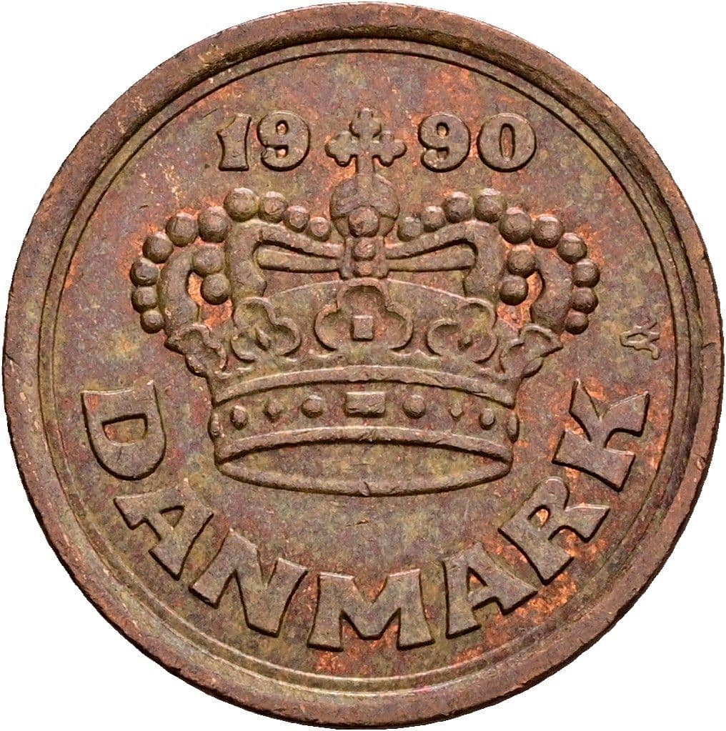 25 Öre 1990 – Rückseite