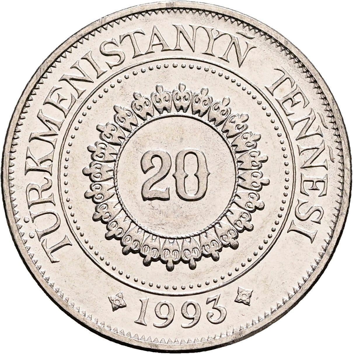 20 Teňňe 1993 – Rückseite
