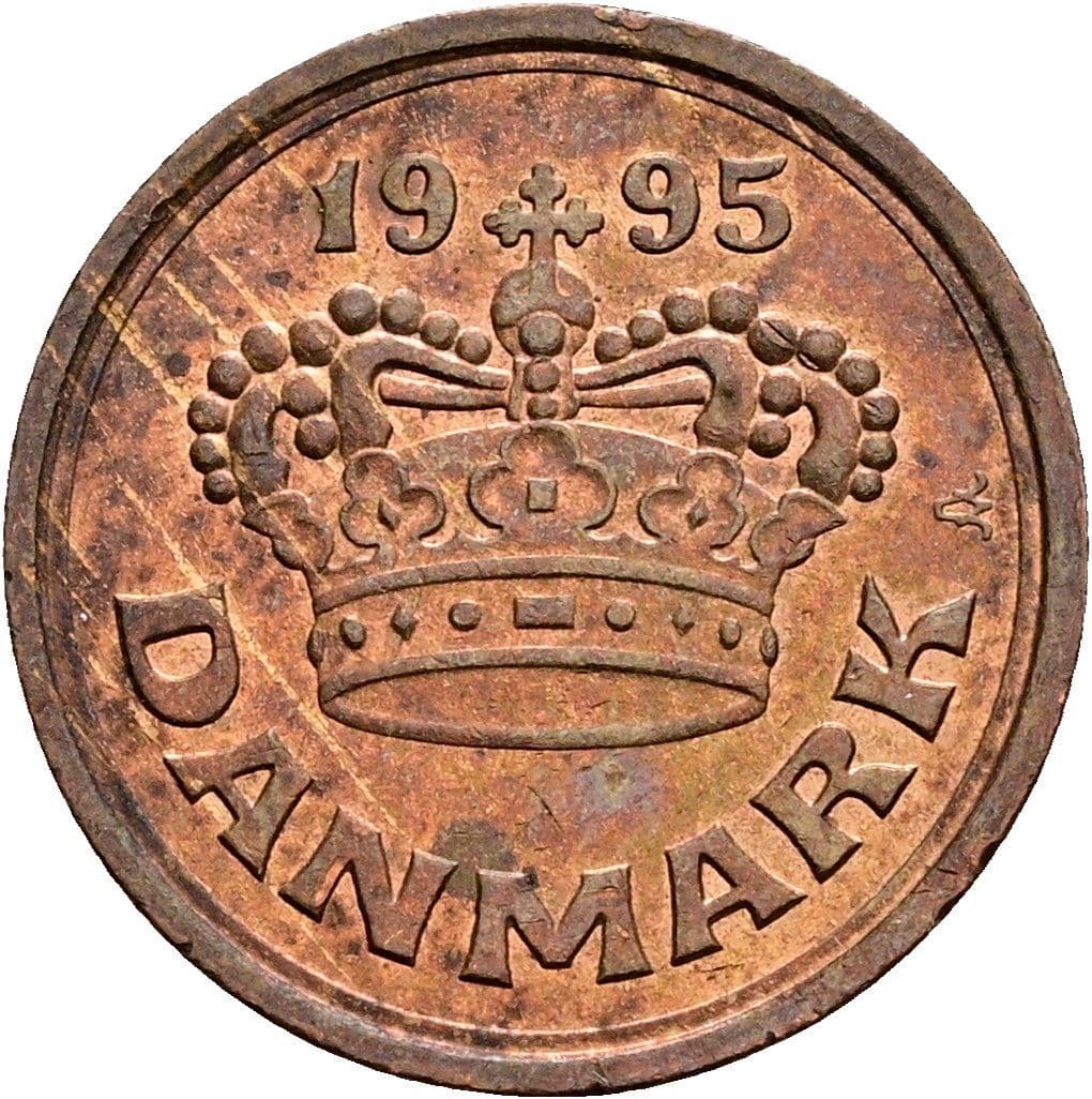 25 Öre 1995 – Rückseite