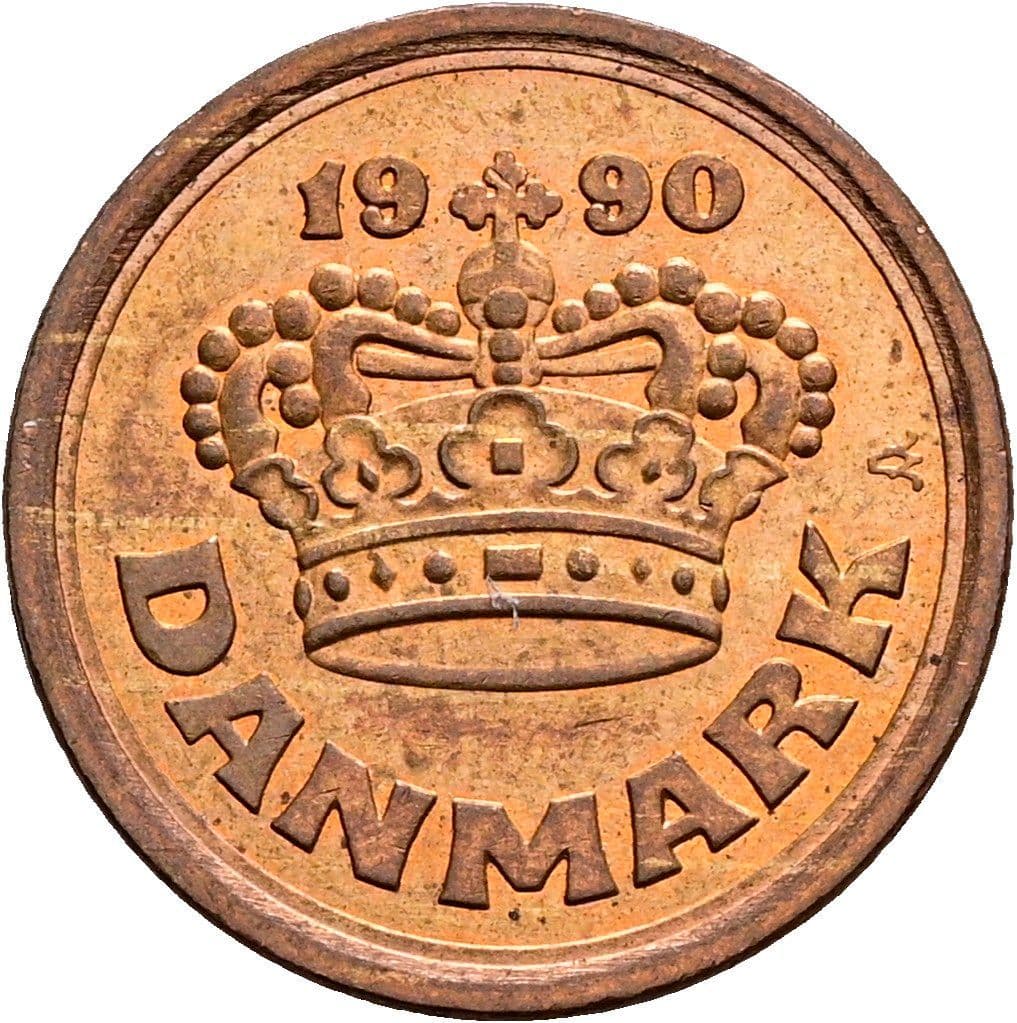 25 Öre 1990 – Rückseite
