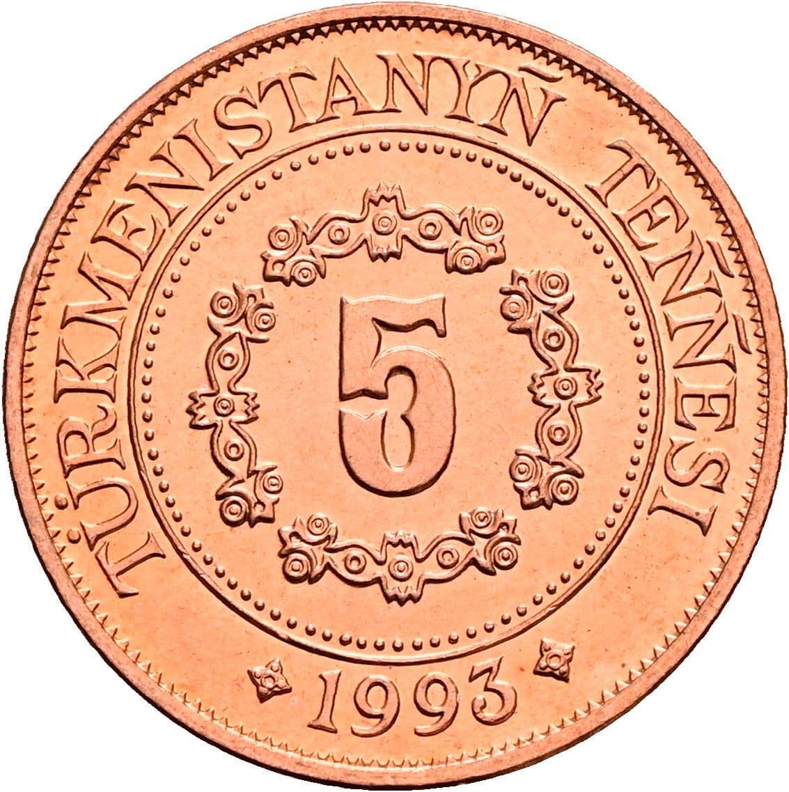 5 Teňňe 1993 – Rückseite