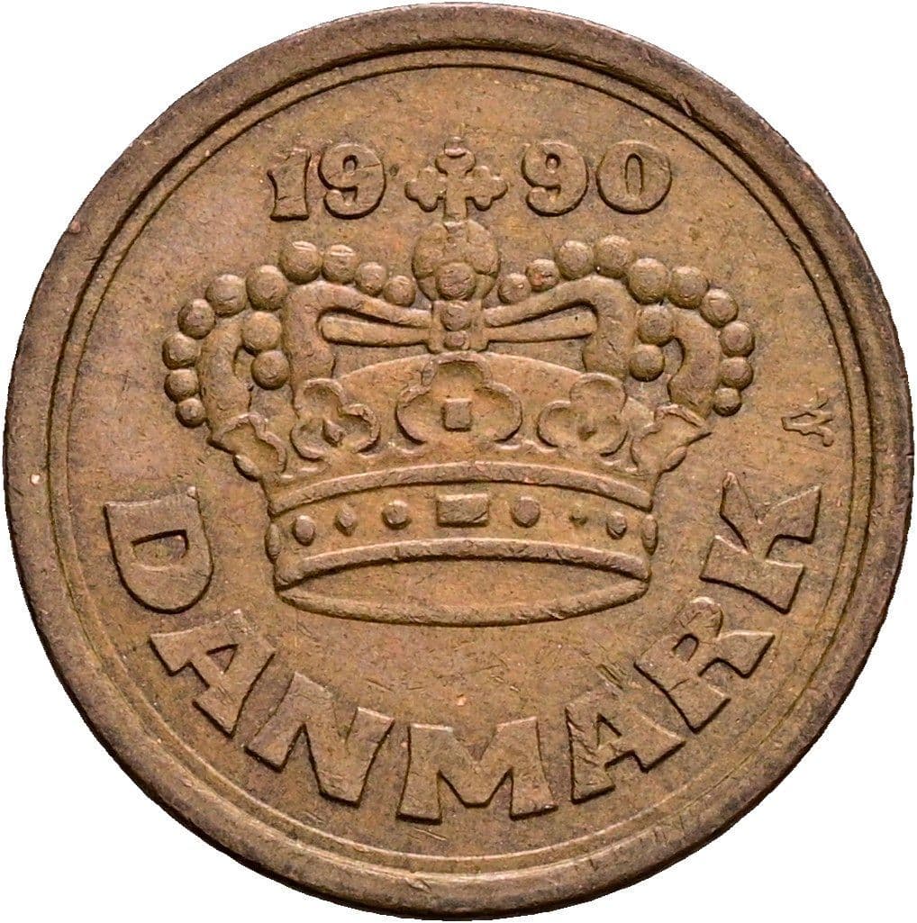 25 Öre 1990 – Rückseite
