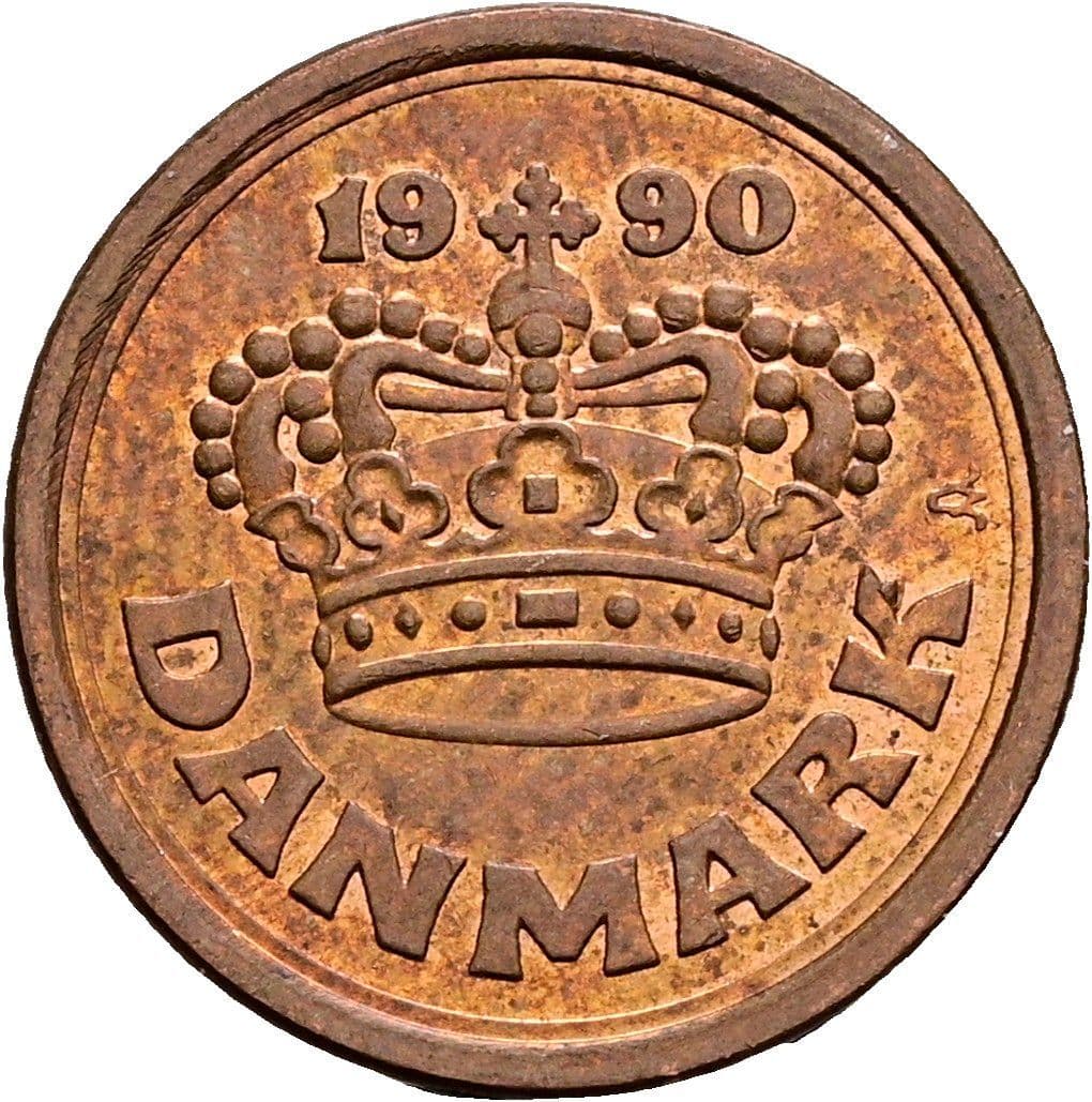 25 Öre 1990 – Rückseite