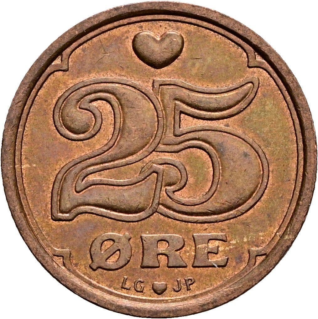 25 Öre 1991 – Vorderseite