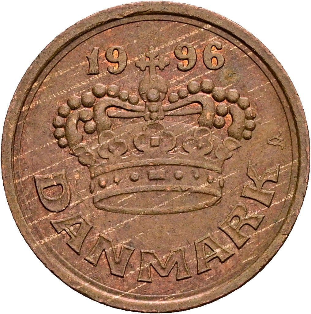 25 Öre 1996 – Rückseite
