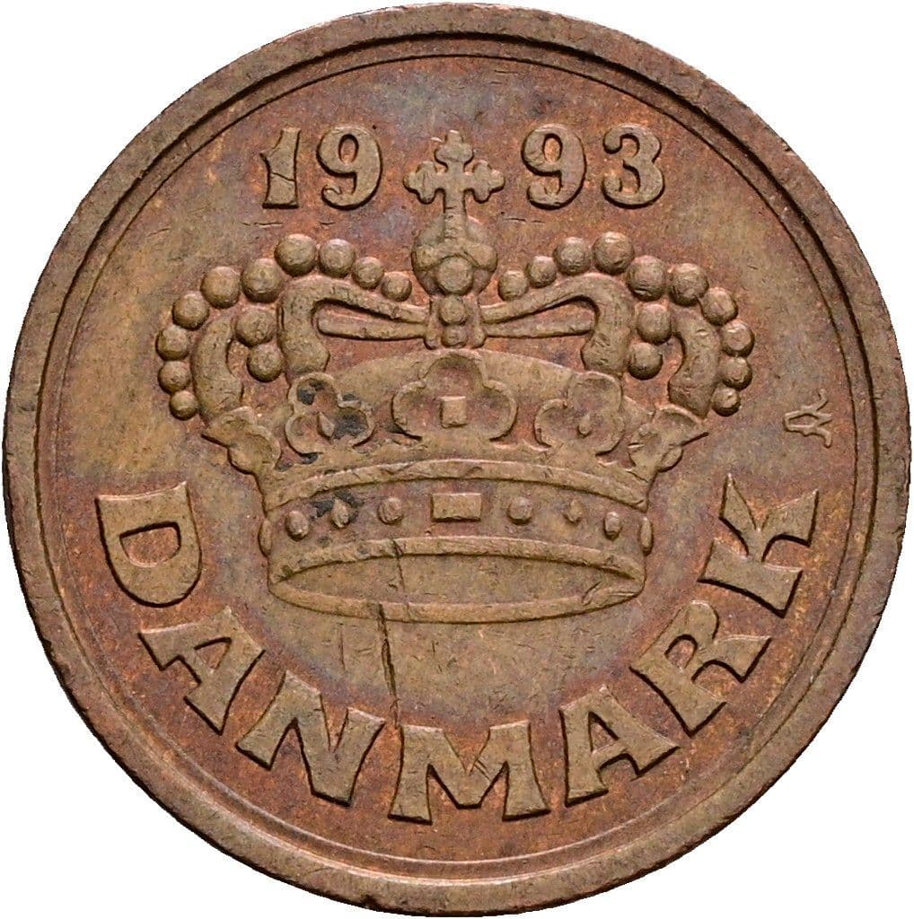 25 Öre 1993 – Rückseite