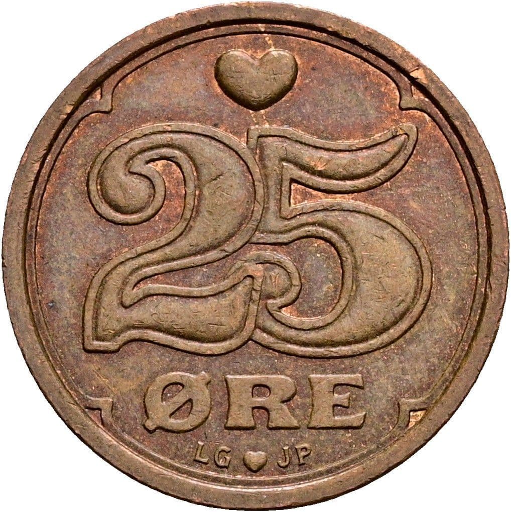 25 Öre 1991 – Vorderseite