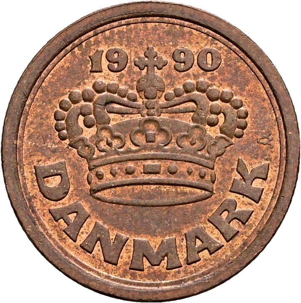 25 Öre 1990 – Rückseite