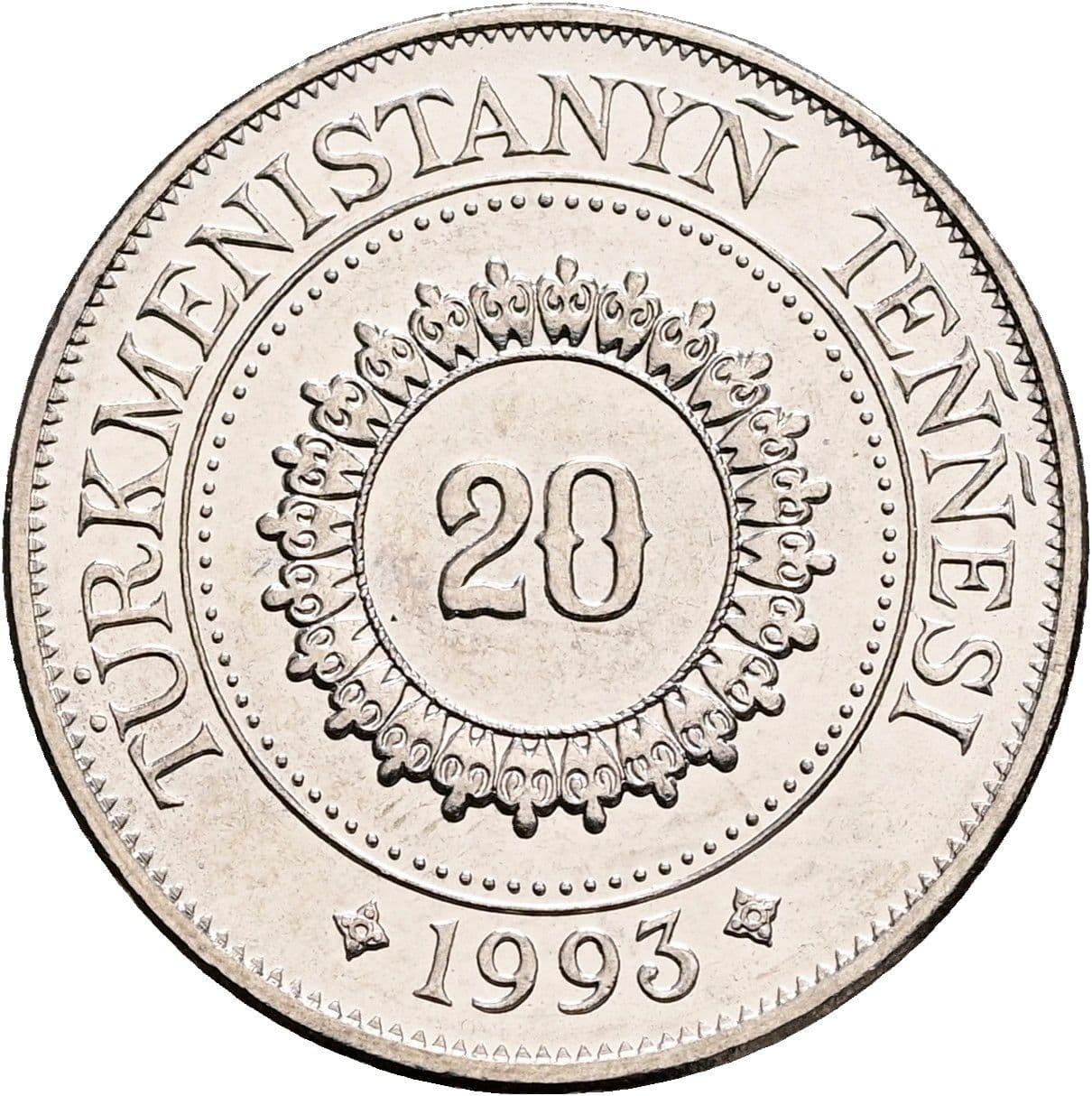 20 Teňňe 1993 – Rückseite