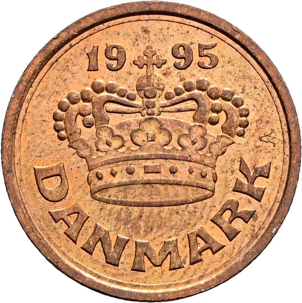 25 Öre 1995 – Rückseite