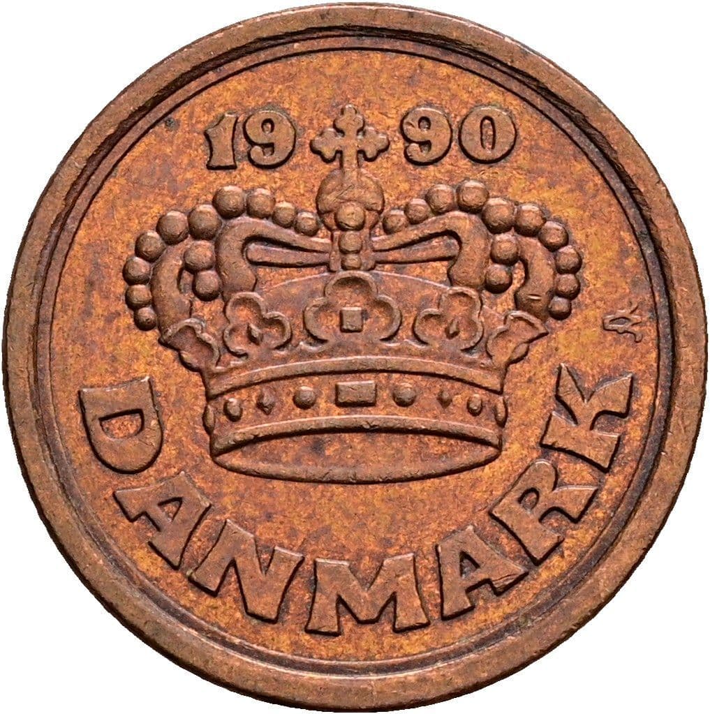 25 Öre 1990 – Rückseite