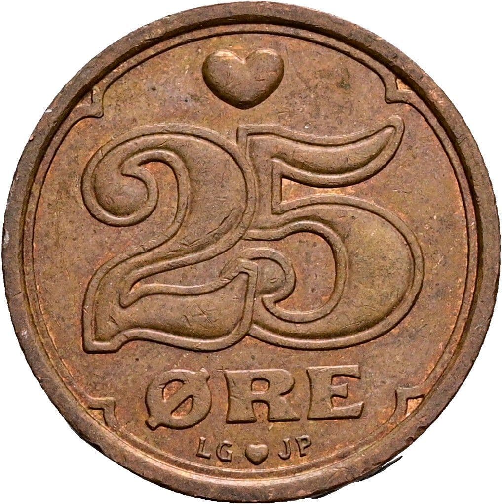 25 Öre 1991 – Vorderseite