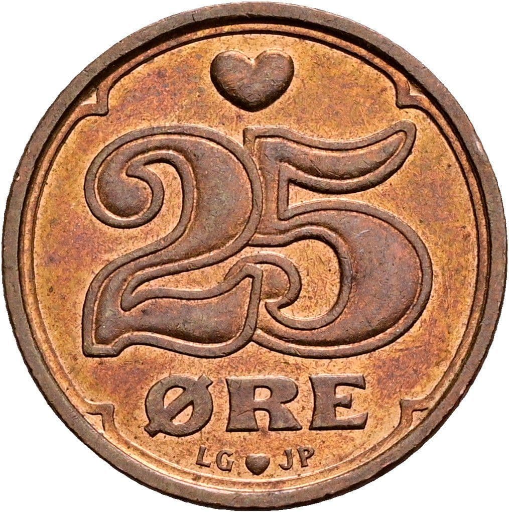 25 Öre 1993 – Vorderseite