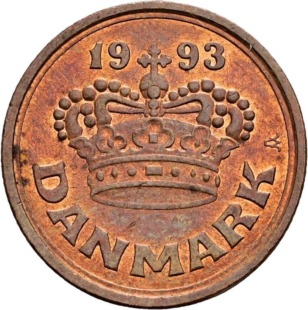 25 Öre 1993 – Rückseite