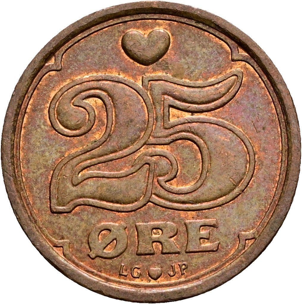 25 Öre 1991 – Vorderseite