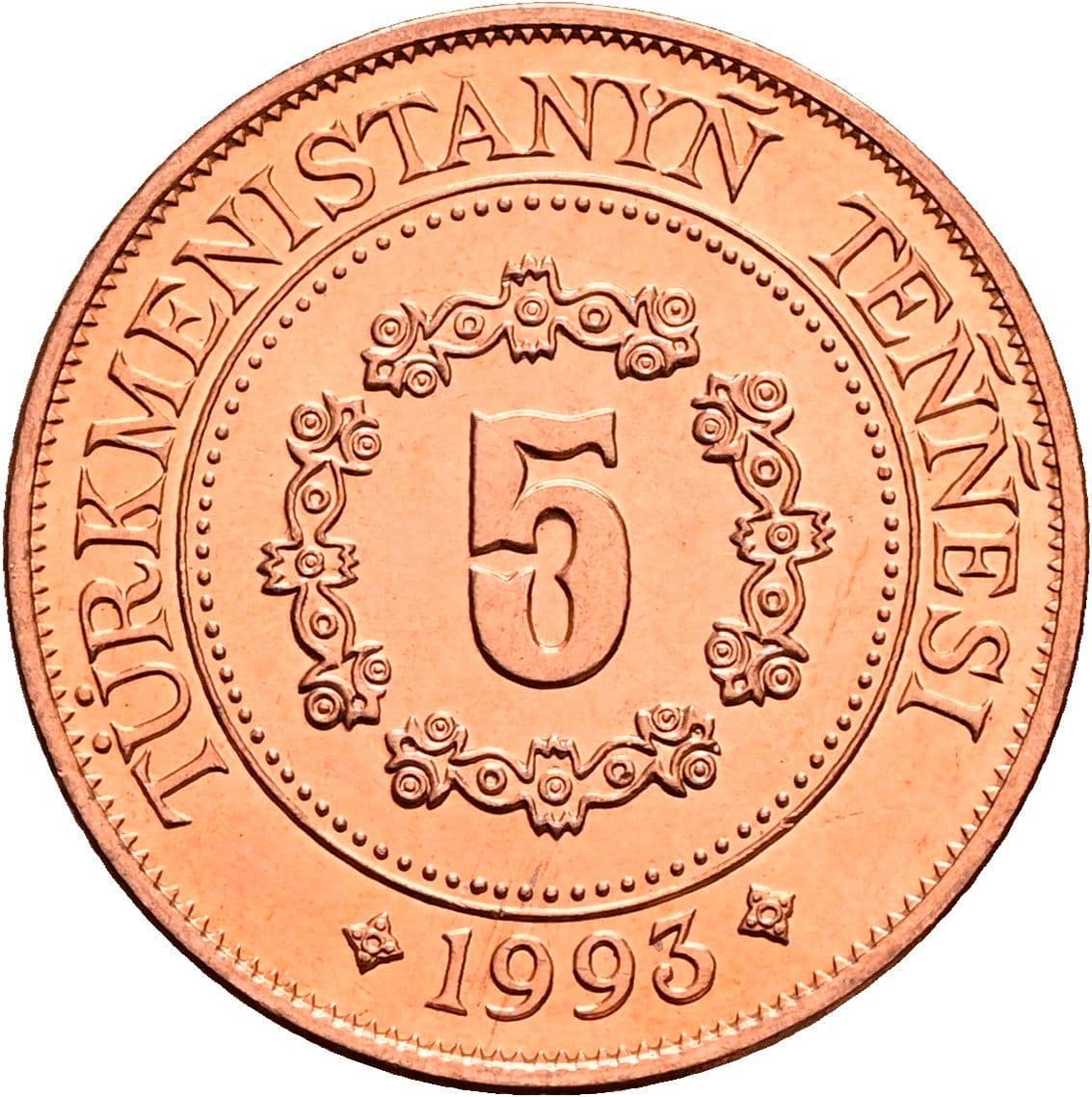 5 Teňňe 1993 – Rückseite