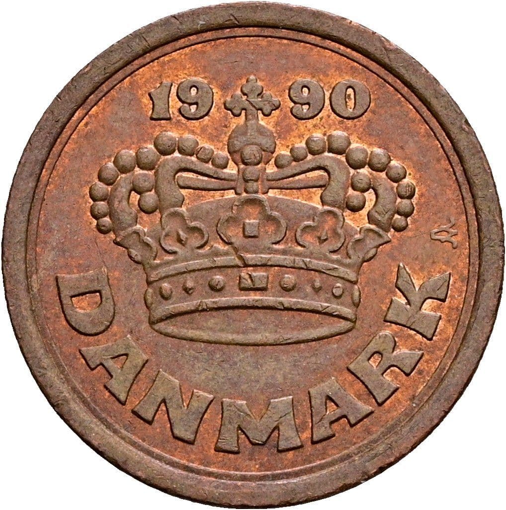 25 Öre 1990 – Rückseite
