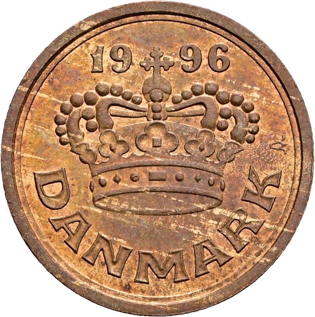 25 Öre 1996 – Rückseite