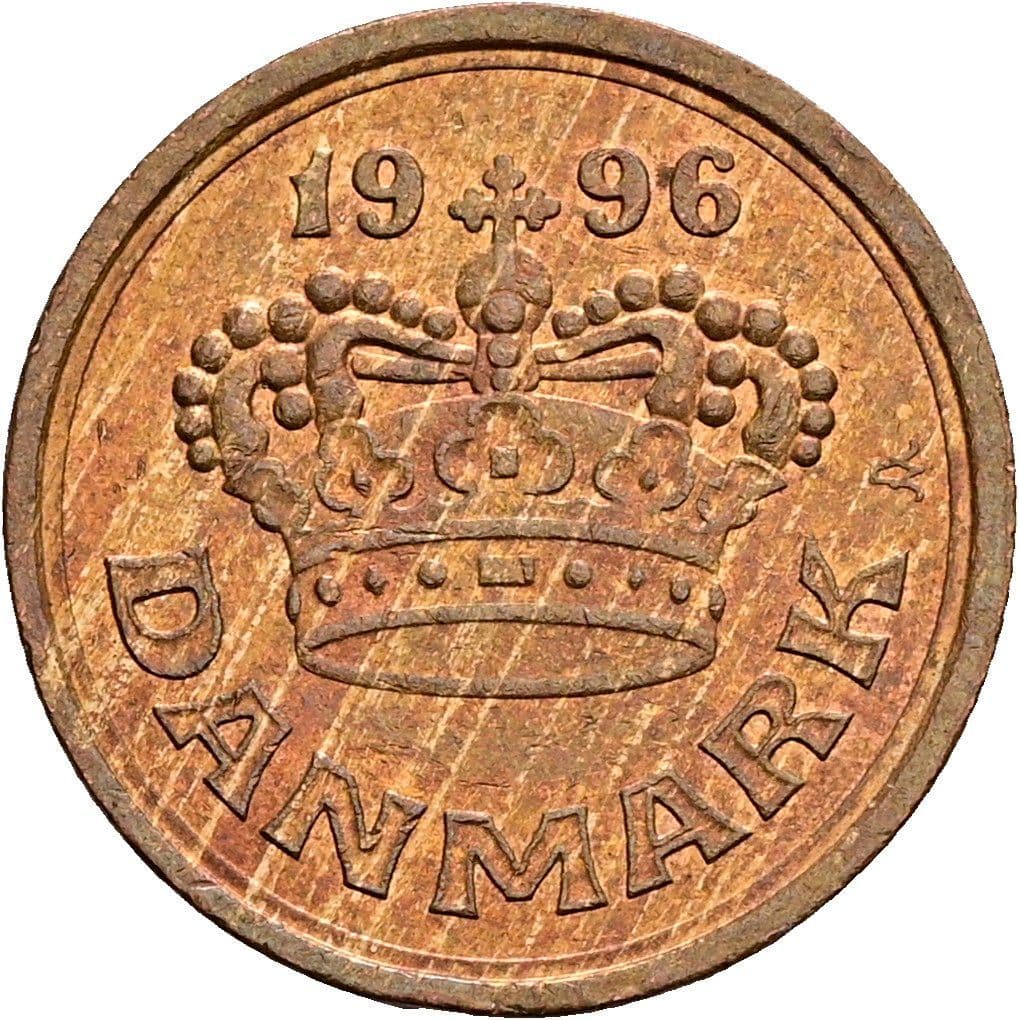 25 Öre 1996 – Rückseite