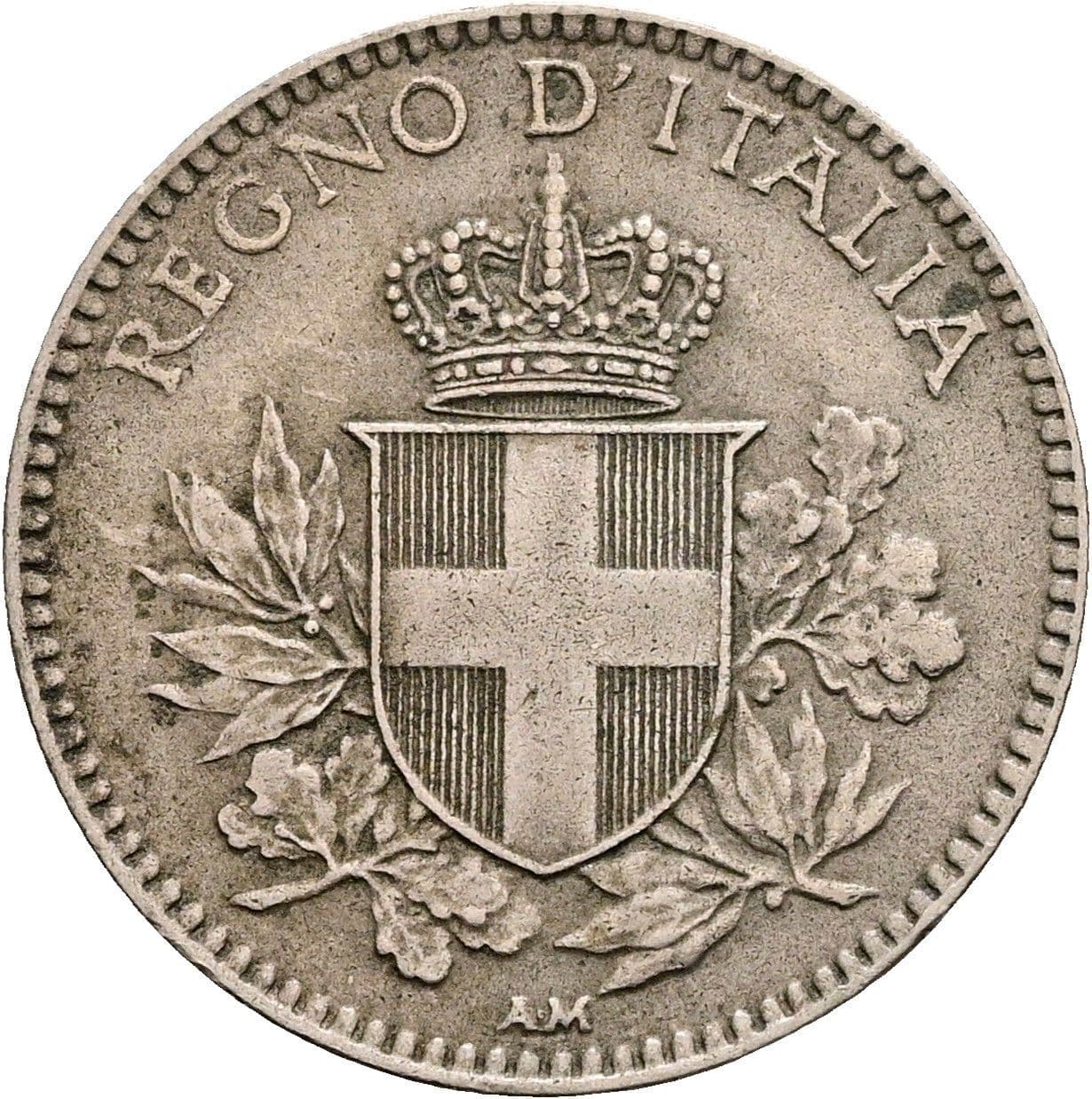 20 Centesimi Vittorio Emanuele III. 1900-1946 1920 – Rückseite
