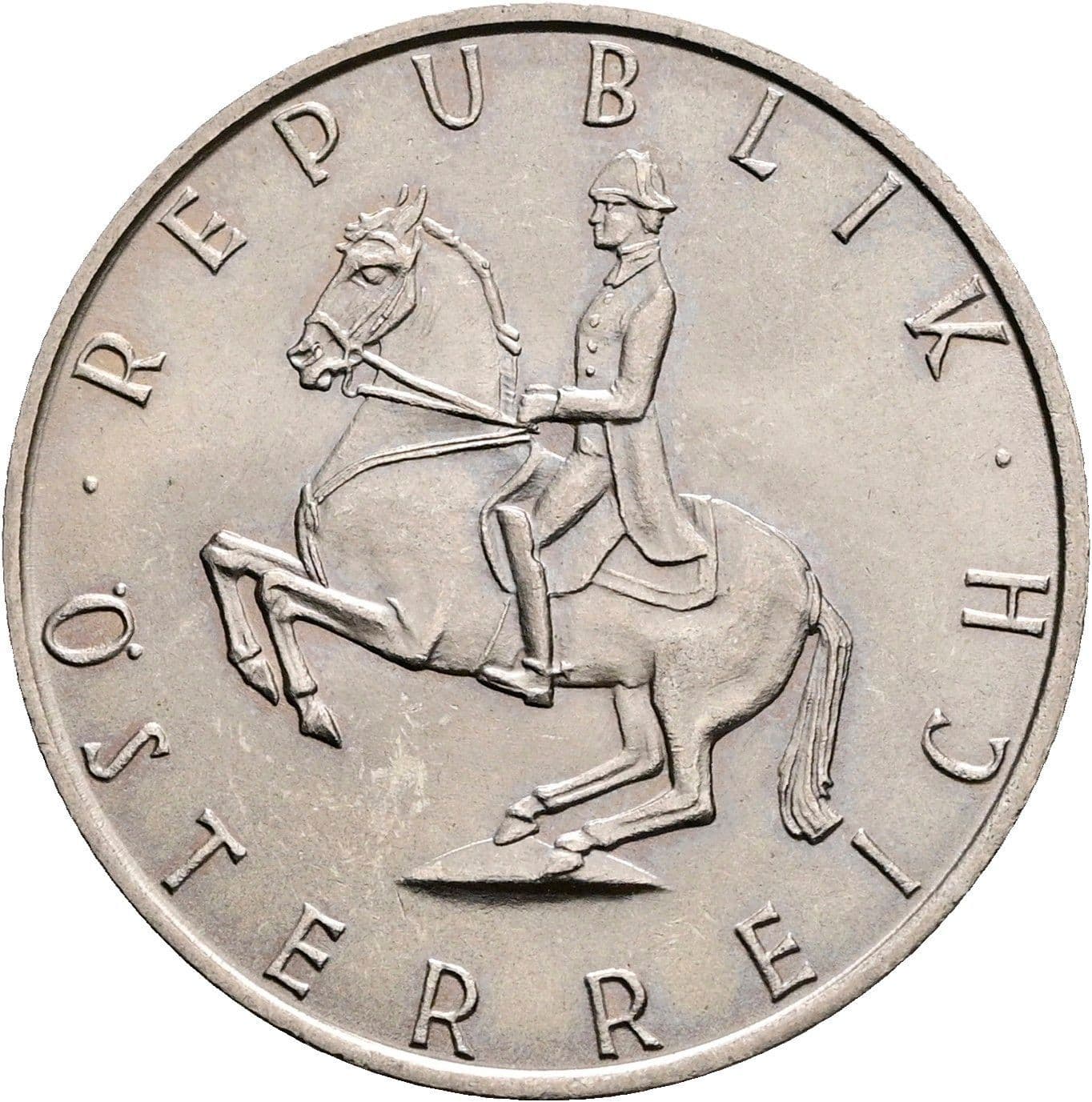 5 Schilling 1972 – Rückseite