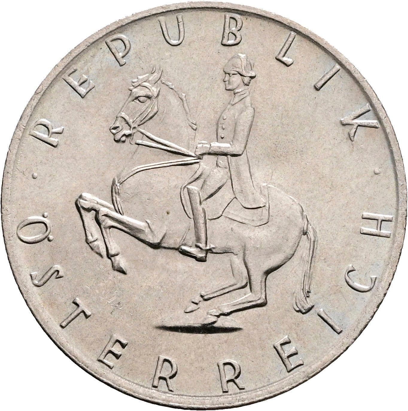5 Schilling 1969 – Rückseite
