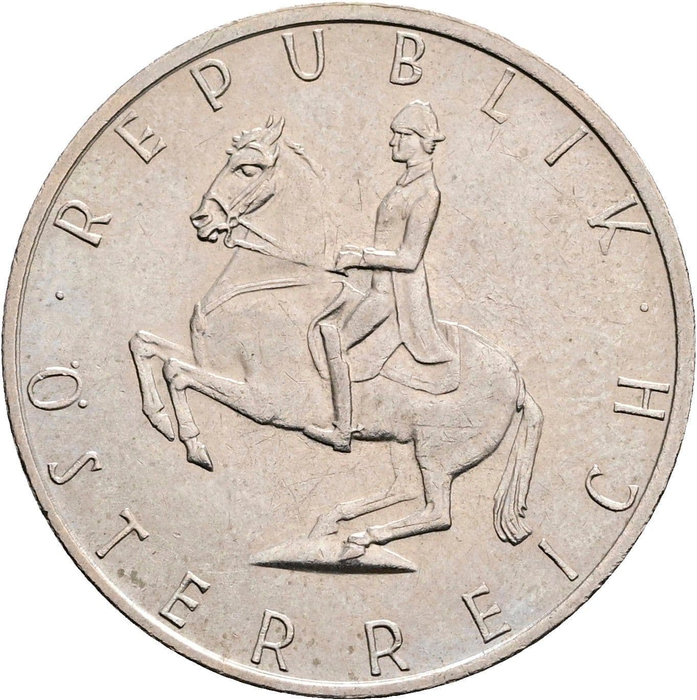 5 Schilling 1987 – Rückseite