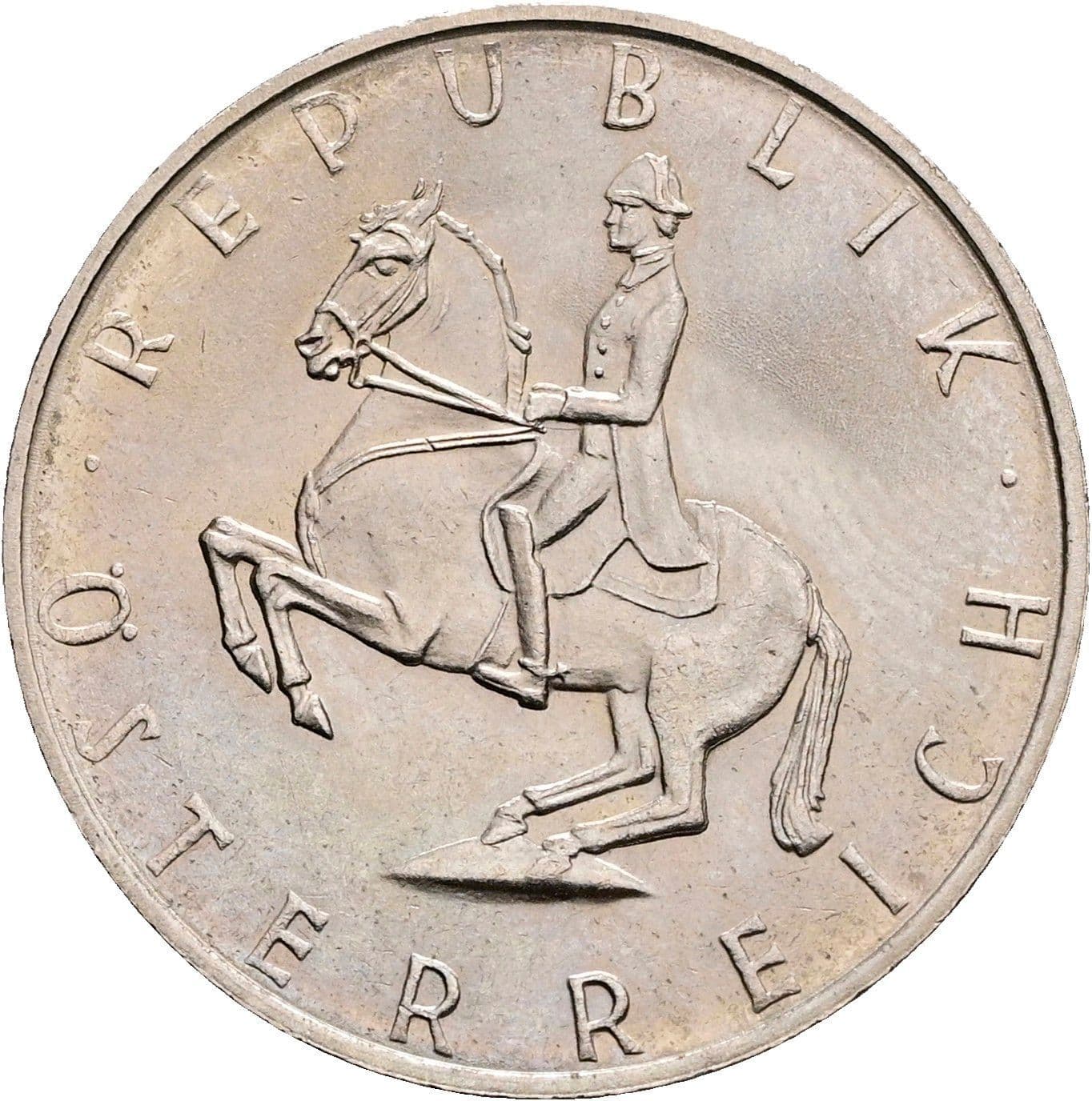 5 Schilling 1980 – Rückseite