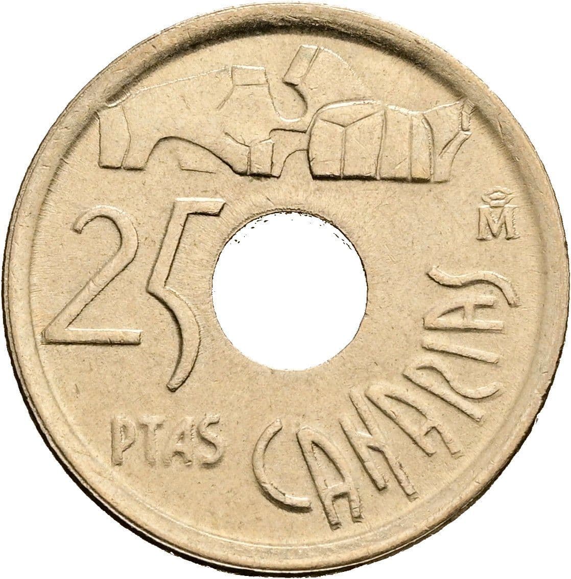 25 Pesetas 1994 – Vorderseite