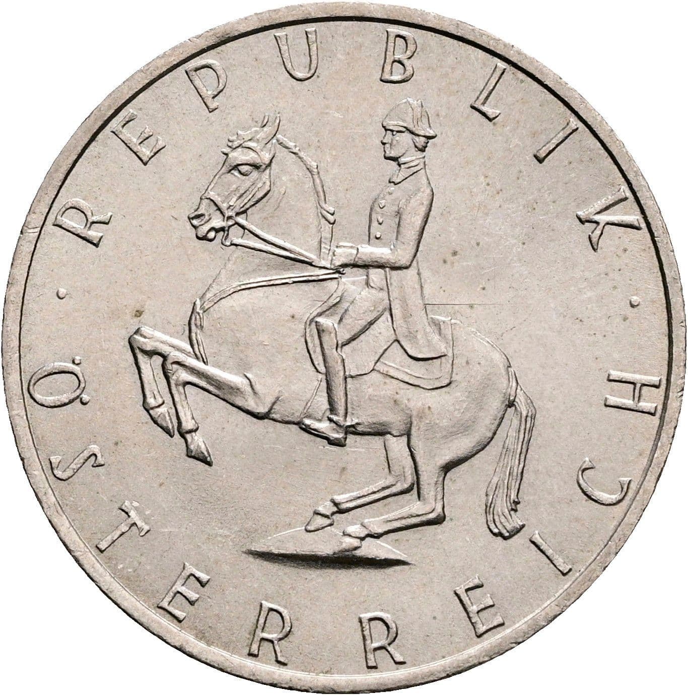 5 Schilling 1971 – Rückseite