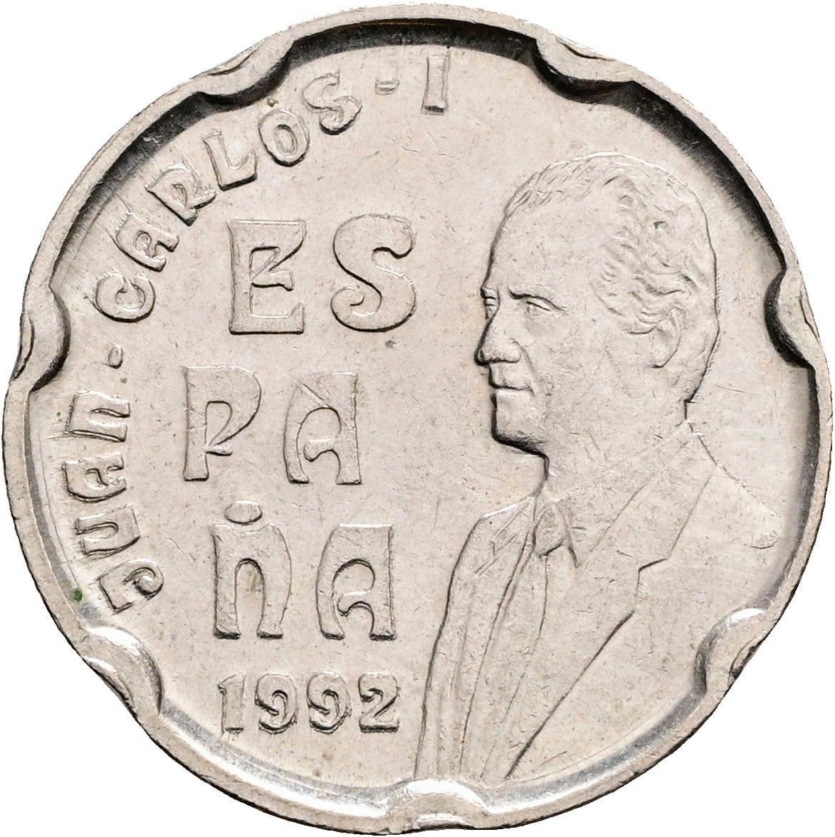 50 Pesetas 1992 – Rückseite