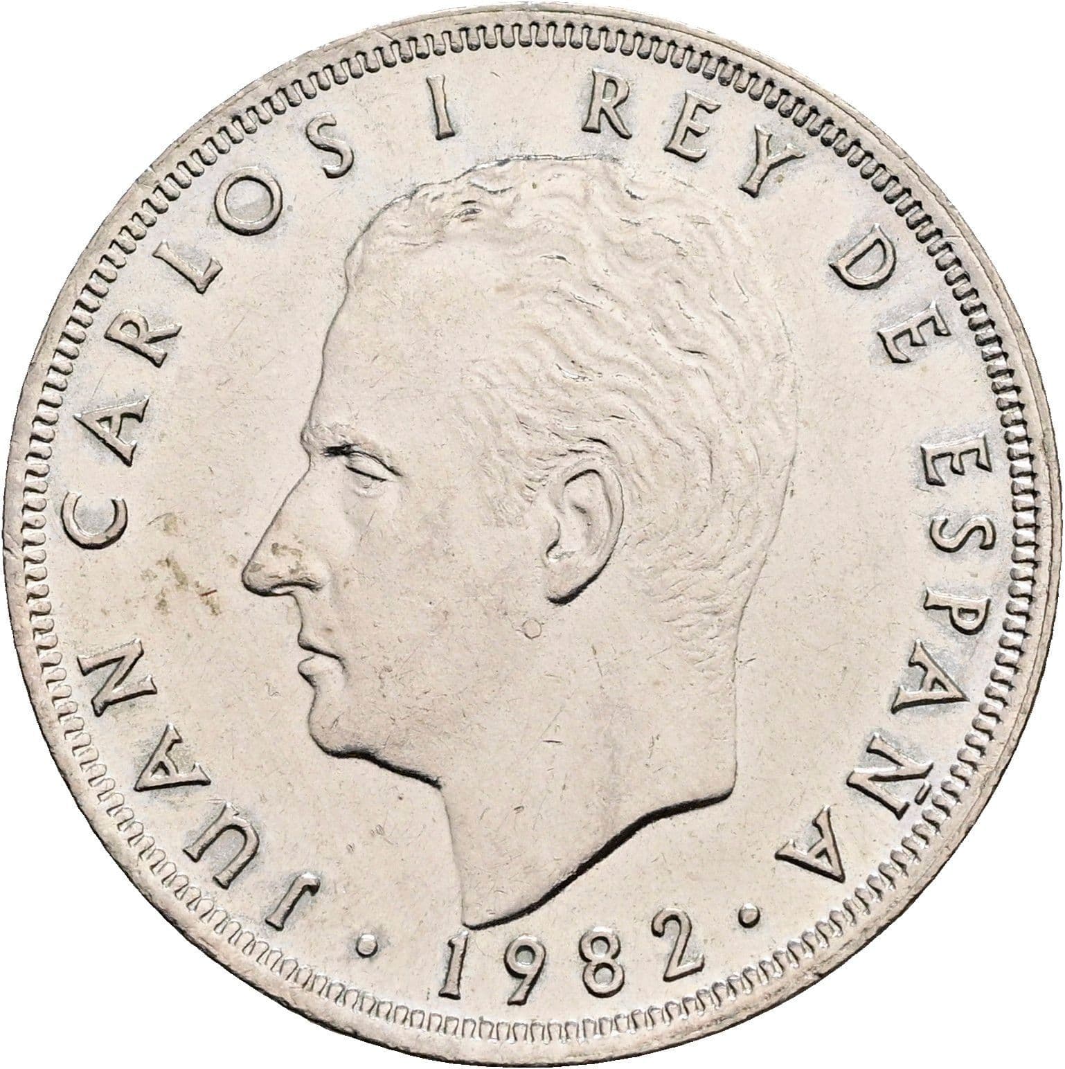 25 Pesetas 1982 – Vorderseite