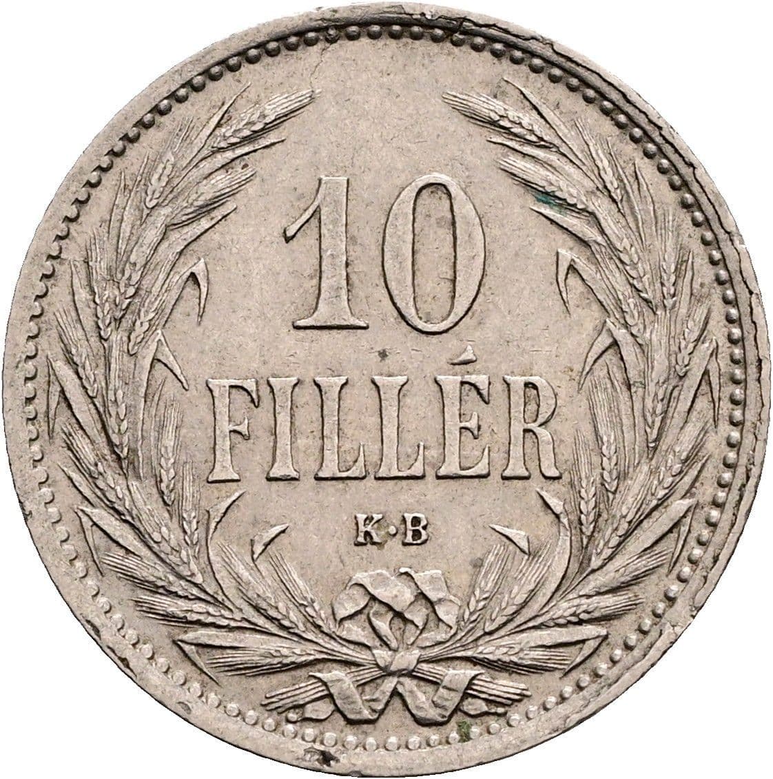 10 Filler Franz Joseph I. 1848-1916 1908 KB – Vorderseite