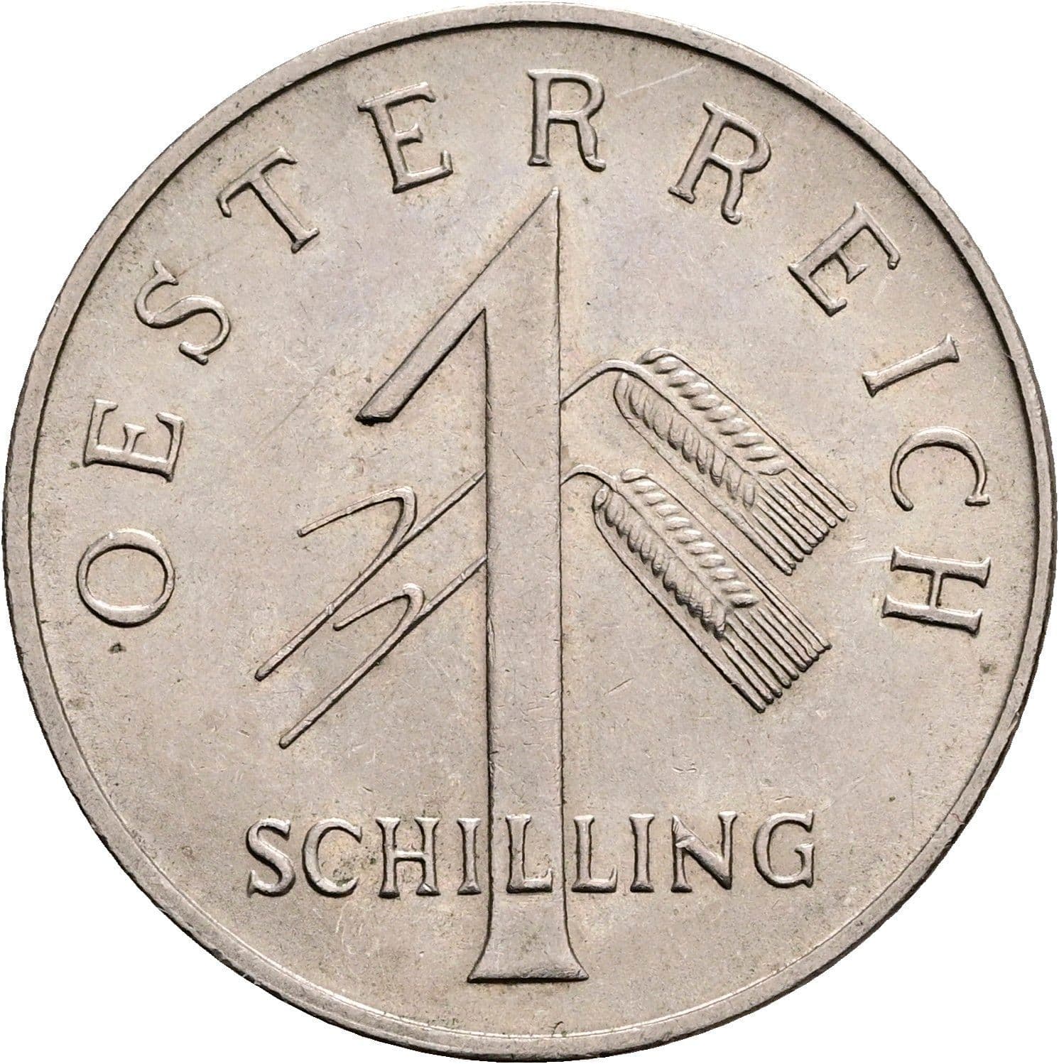 1 Schilling 1934 – Vorderseite