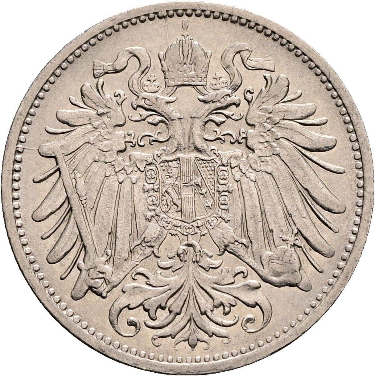 20 Heller Franz Joseph I. 1848-1916 1911 – Rückseite